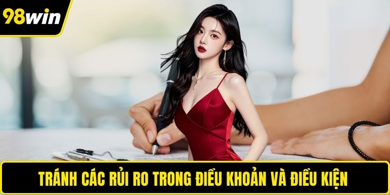 Tránh các rủi ro trong điều khoản và điều kiện 