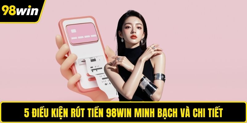 5 điều kiện rút tiền 98WIN minh bạch và chi tiết