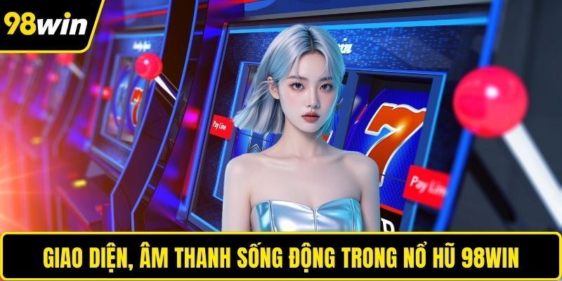 Giao diện, âm thanh sống động trong nổ hũ 98WIN